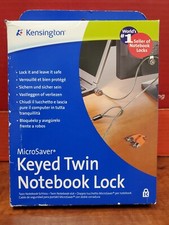 Kensington 64025F MicroSaver Twin Notebook Lock Steel 7.5ft picture