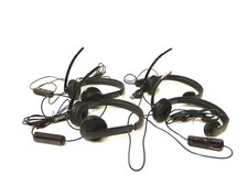DEFECTIVE LOT Of 4 Microsoft LifeChat Headset Buisness USB Lync AS IS picture