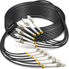 YUTIANHOME 5M 6 Core OM3 Multimode TPU LC-LC Outdoor Armored Fiber Cable picture