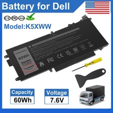 Replacement K5XWW Battery for Dell Latitude 5289 7389 7390 2-in-1 71TG4 X49C1 picture