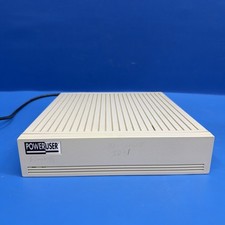 Vintage PowerUser External SCSI Drive Enclosure - Powers On - Untested picture