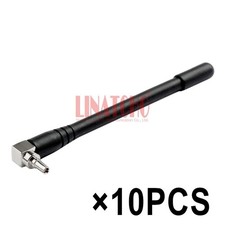 10PCS 3dB Right Angle CRC9 Connector External 3G 4G LTE Modem Rubber Antenna picture