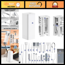 32-in-1 Electronics Cleaning Kit for Keyboard, Phone, Laptop & Tech Gadgets - Wh picture