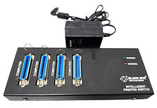 BLACK BOX SW136A Intelligent Printer Switch - Auto Parallel Port Switcher picture