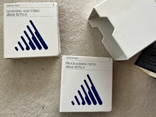 Vintage 1986 dBASE III PLUS Complete Software Binders & 5.25