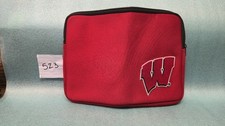 Wisconsin Badger Laptop/TabletCase, UW-Madison Logo Soft Laptop Case W/Zipper picture