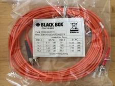Black Box Fiber Patch Cable FOCMR62-005M-STST-OR 62.5 MM FO Duplex STST 5MT ORNG picture