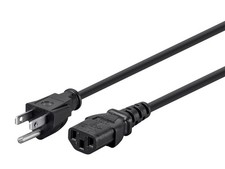 Monoprice 18AWG Power Cord  25ft 3Conductor PC Power NEMA 5-15P to IEC-320-C13 picture