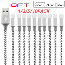 Fast Charger USB Cable 6FT For iPhone 6 7 8 Plus iPhone Xs Max 11 12 13 Pro Max picture