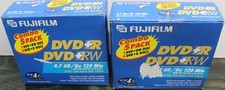 2 Fujifilm Combo 5 Pack DVD+RW and DVDR Discs For Data & Video 4.7 GB Rewritable picture