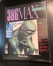 Qualitas 386Max Version 6 Memory Management Software 286 486 New And Sealed picture
