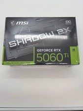 MSI GeForce RTX 5060Ti Shadow 2x OC Edition Black New In Box picture
