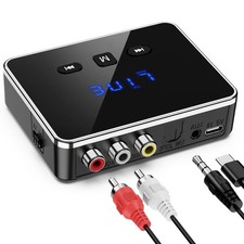 Bluetooth Audio Adapter, Bluetooth 5.4 Transmitter Receiver Support U-Disk, T... picture