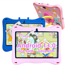Kids Tablet 7 inch Android Tablet for Age 3-12 8GB +64GB  WIFI 5Time Control picture