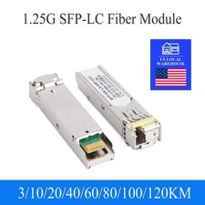 1Pair Gigabit Fiber SFP Module 1000M LC 1.25G 1310nm/1550nm Single Mode A+B picture