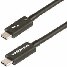 StarTech 1.6ft/50cm Thunderbolt 4 Cable, 40Gbps, 100W PD, 4K/8K Video, picture
