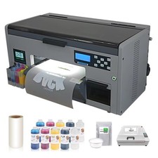 A3 XP600 DTF Printer 5*1000ML DTF Ink  ,1KG Powder ,30cm*100m PET Film picture