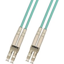 75M OUTDOOR ARMORED LC-LC 2 STRANDS OM3 50/125 MULTIMODE FIBER OPTIC CABLE picture