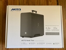 AKiTiO Node Titan Thunderbolt 3 eGPU Enclosure 650W PSU Complete Box picture