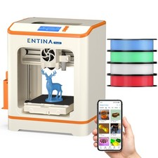 Entina Tina2C Mini 3D Printer Starter Bundle for Kids & Beginners, Fully Asse... picture