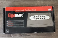 Gigaware Foldable Notebook Cooling Pad with Dual Fans Laptop USB Powered-black picture