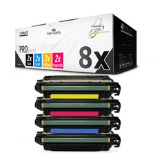 8x MWT ECO XXL Compatible HP Toner for Color LaserJet Enterprise M-651-dn picture