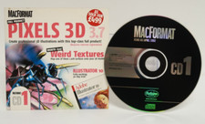 MacFormat Pixels 3D 3.7 Demo Disc PC Computer Program Software CD1 Illustrator picture