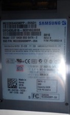 Samsung SSD LAPTOP 64GB 2.5 SSD SATA 2 HARD DRIVE  picture