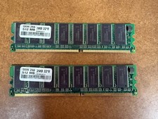 (2) Infineon 512MB DDR-266MHz 2MB 32*8 Memory picture