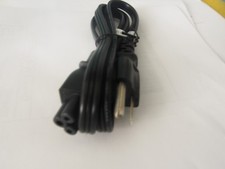 LOT OF 5   3' feet long 3 Prong Power plug Adapter Cable Cord picture