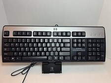 HP KB-0316 Wired Keyboard ASSY P/N:434820-001 DOM SPARES P/N:435302-001pre Owned picture