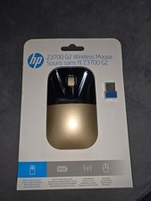HP Z3700 G2 Wireless Optical Mouse - Gold picture