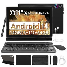 2025 New 10.1 inch Android 14 Tablets HD Touchscreen Octa-Core 64GB Dual Camera picture