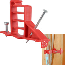 Multi Cable Staples for Romex Clips, Plastic Electrical Wire Stackers, Secures picture