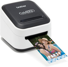 Colaura Color Photo and Label Printer,White picture