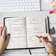Password Book with Lock, Password Book with Alphabetical Tabs 600+ Password S... picture