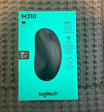 Logitech M310 Wireless USB Receiver Optical Mouse 1000 DPI 3-Button Black picture