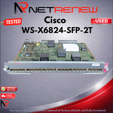 Cisco WS-X6824-SFP-2T  Gigabit SFP Ethernet Line Card 24 Port picture