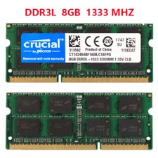 CRUCIAL DDR3L DDR3 8GB 1333Mhz  2Rx8 PC3-10600S SODIMM Laptop Memory RAM 1pcs 8G picture