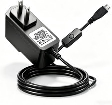 Power Supply for Raspberry Pi 3 B+, Pi 2, Zero, 5V 2.5A Micro USB Adapter picture