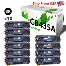 10PK CB435A Toner Cartridge 435A for P1002 P1003 P1004 P1006 picture