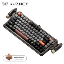 KeysMe Mars 03 Keyboard 75% Layout Aluminum Case PBT Keycaps for Laptop picture
