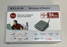 Belkin Wireless G Router F5D7230-4 4 LAN Ports Version 7000 picture