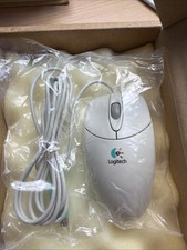 Logitech Scroll Wheel PS/2 Mouse - Logitech M-S48a Brand New Sealed In Plastic picture