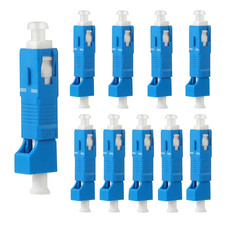 10pcs SC-LC Fiber Optic Adapter, Singlemode UPC picture