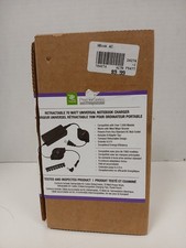 ReTrak Retractable 70W Universal Notebook Laptop Charger With 9 Tips picture