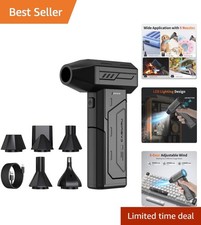 Effective Cordless Air Duster - 3 Gear Adjustable with Long-lasting Battery Life picture