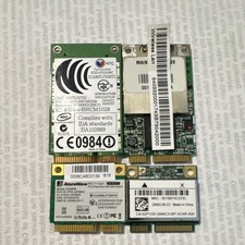 Lot of 4 Mini PCIe Laptop WiFi Wireless Cards Broadcom AzureWave Mixed Untested picture