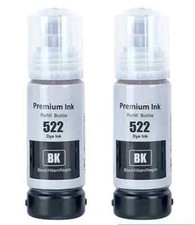 BLACK 522 T522 Ink Refill Compatible ET-2720 2760 2803 2800 2850 4800 2400 NEW picture