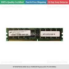 MT18VDDT6472G-265G3 Micron 512MB DDR Registered ECC PC-2100 266Mhz picture